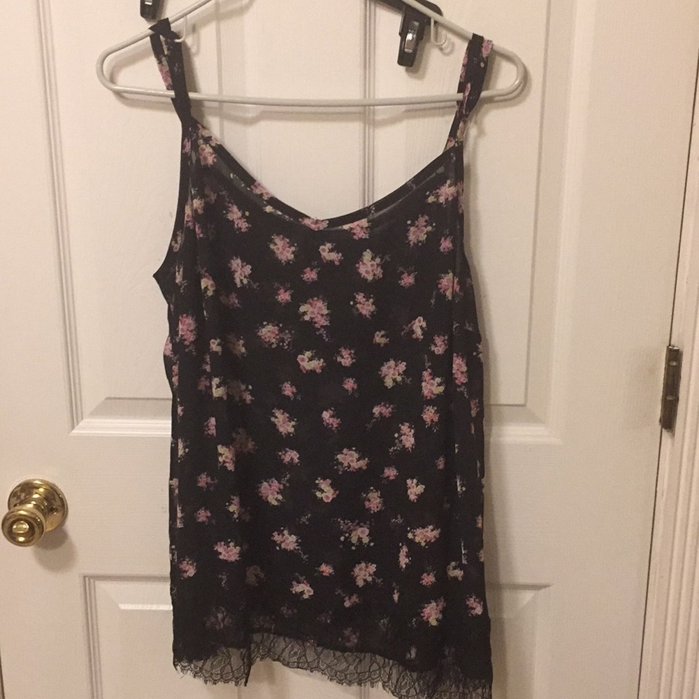 Torrid Flower Tank Top